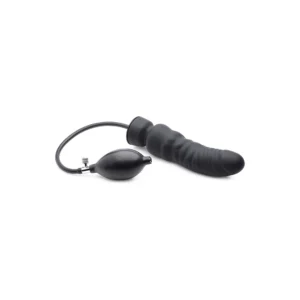 XR Brands Dick-Spand Inflatable Silicone Expansion Model - Black