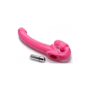 XR Brands Revolver Slim Vibrating Strapless System, Black, Large