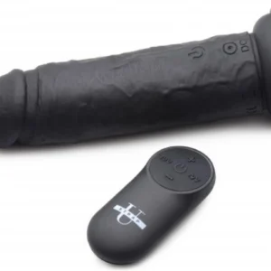 Power Player Vibrating Intimate Machine with Remote Control, Waterproof, USB