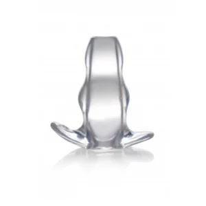 Clear View Medium Transparent Hollow Plug Intimate System TPE