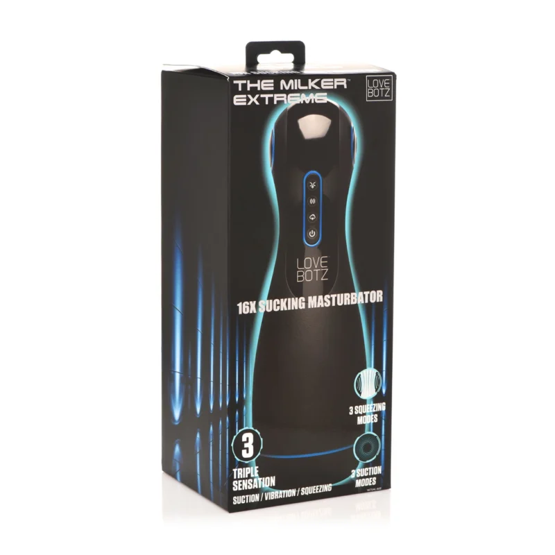 XR Brands Milker Pro Automatic Intimate Machine with Multi-Mode Suction