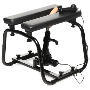 XR Brands Deluxe Bangin' Bench Black - Adjustable Intimate Machine Set