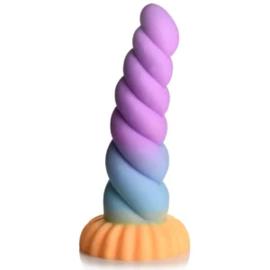 Blush Novelties Unicorn Horn Silicone Fantasy Toy Multicolor 20 cm