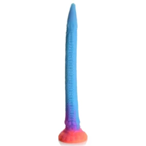 XR Brands Makara Silicone Snake Glow-in-the-Dark Model 40cm Multicolor