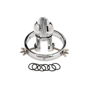 XR Brands Forced Spread Stainless Steel Expanding Plug 40mm