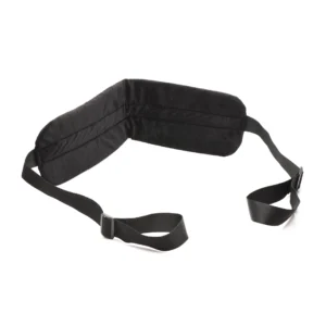 XR Brands Lover's Strap Black Adjustable Support Harness