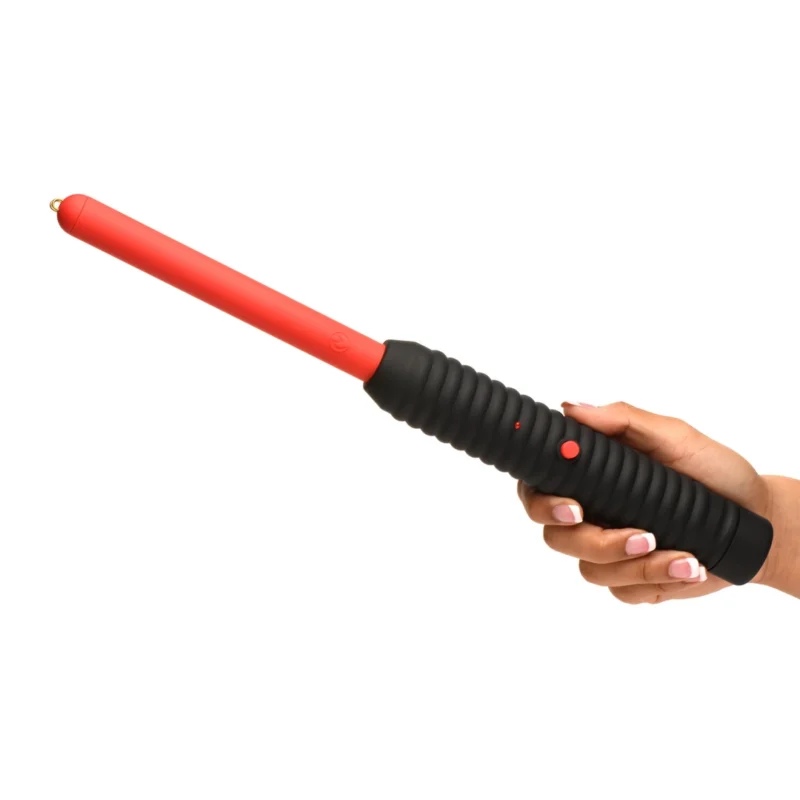 XR Brands Spark Rod Zapping Wand Red - Precision Electro Stimulation