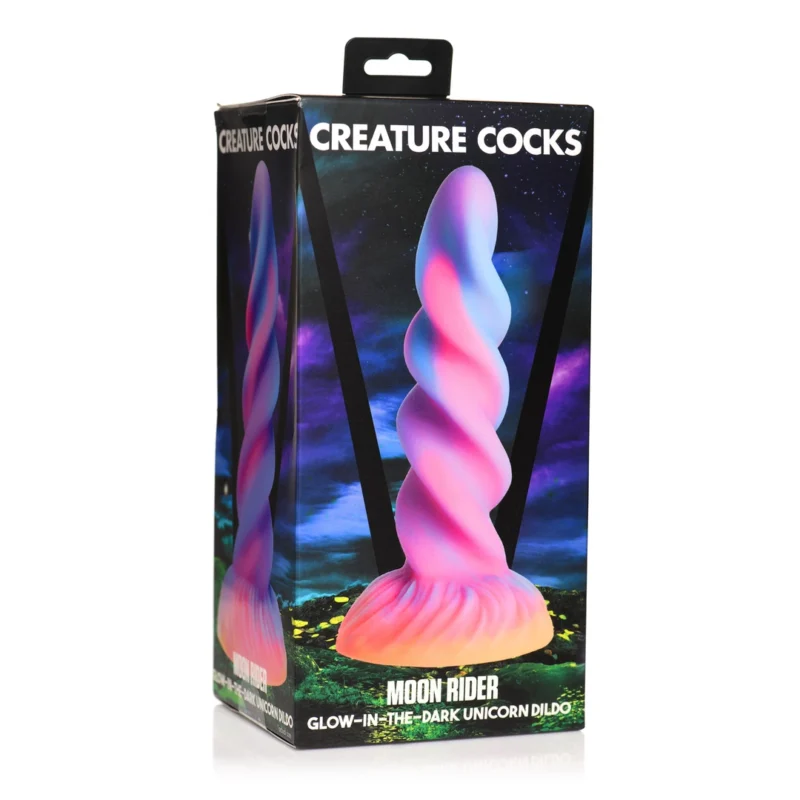 Blush Novelties Moon Rider Silicone Fantasy Model Glow-in-the-Dark L