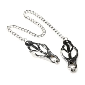 Tyrant Spiked Clover Clamps - Metal Pressure System, 14.75" Chain