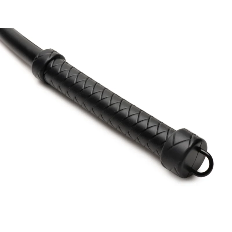 XR Brands Viper Tail Silicone Impact Whip Black 24in Lightweight