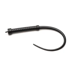 XR Brands Viper Tail Silicone Impact Whip Black 24in Lightweight