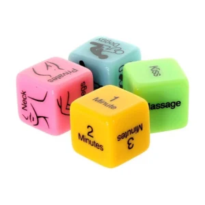 Loving Joy 4-Piece Intimate Game Dice Set - Creative Play Ideas