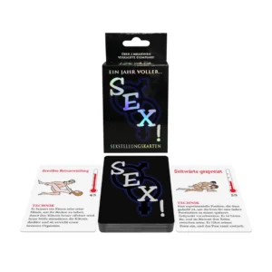 SEXE! Card Game German Version - Creative Couples Activity Deck