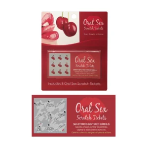 Kheper Games Oral Adventure Scratch Tickets Adult Game Set 8 pcs