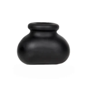 Perfect Fit Bull Bag Weighted Scrotum Support Black 0.75 Inch Stretch