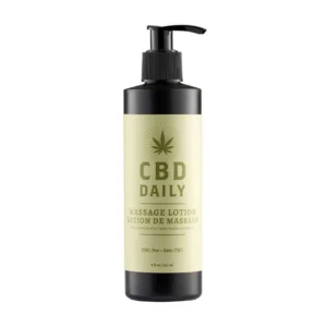 CBD Daily Massage Lotion 237ml - Hemp Oil & Mint Scented Formula