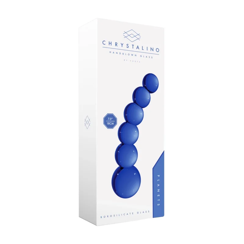 Shots Planets Borosilicate Glass Intimate Wand - Multicolour Design