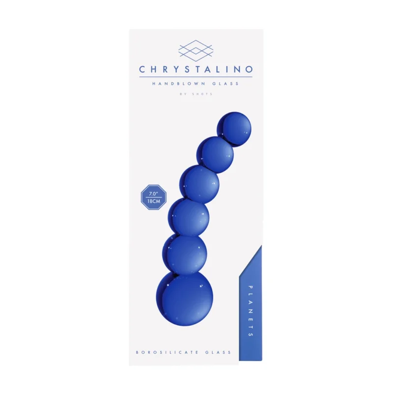 Shots Planets Borosilicate Glass Intimate Wand - Multicolour Design