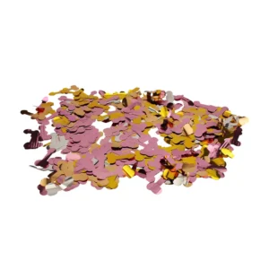 Glitterati Metallic Confetti Gold Silver Rose Gold Bronze 15g