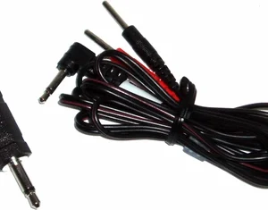 ElectraStim Universal Adapter Cable Set 2.5mm/3.5mm Jack Connectors