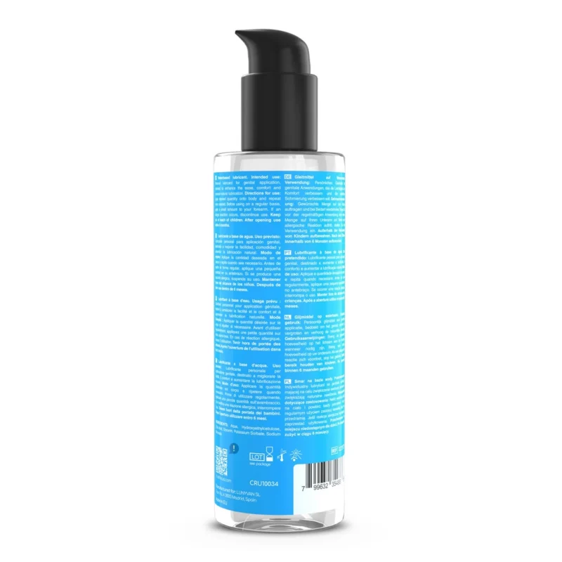 Crushious Vandens pagrindo lubrikantas 250 ml – nekenksminga odai ir žaislams saugi formulė