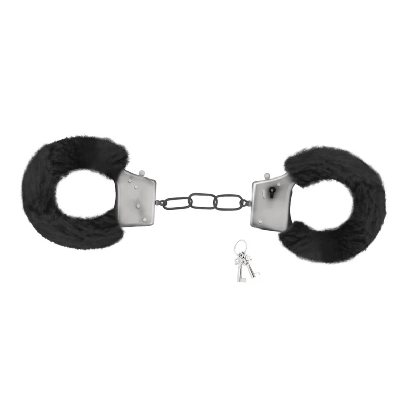 „Lover's Dream“ pradžios rinkinys, 4 dalių juodos spalvos „Bondage“ priedų rinkinys