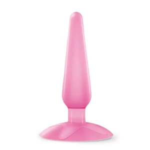Crushious Jolly Pink - Compact Silicone Analogue Plug with Suction Base