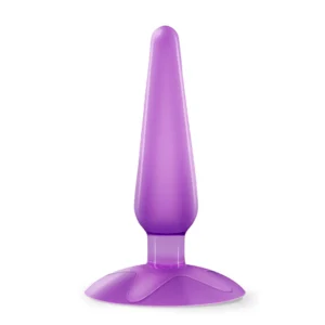 Crushious Jolly Lila Silicone Comfort Plug with Suction Base 9cm