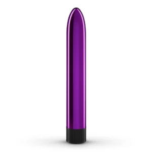 Crushious Classic Vibe Vibrating Device Purple 17.5 cm Slim Design