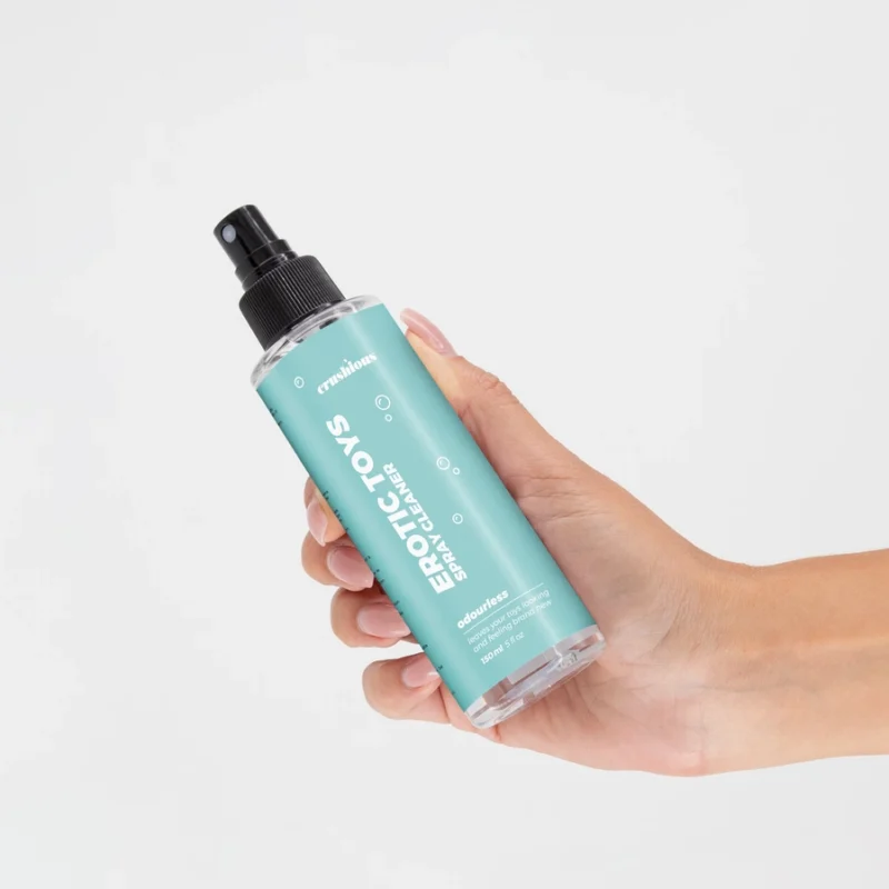 Crushious Žaislų valymo purškiklis 150 ml – universalus higienos tirpalas be kvapo