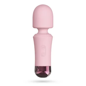 Crushious Wanda Mini Rechargeable Wand Massager Pink 12.5cm USB