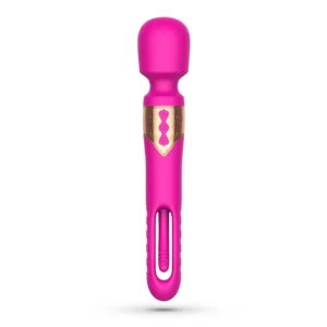 Crushious Big Ben Dual Wand Pink - Versatile Silicone Massager 25.9 cm