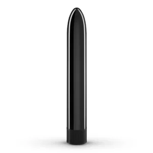 Crushious Classic Vibe Intimate Device Black 17.5cm Slim Design