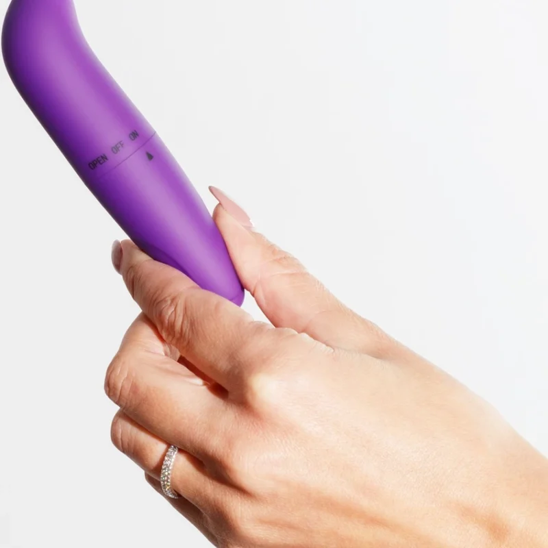 Crushious G-Finder Mini Intimate Massager Purple, 8 cm ABS