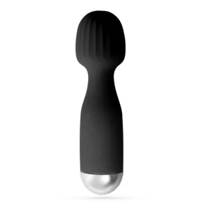 Crushious Wanderlust Mini Wand Massager Black 15cm USB Rechargeable
