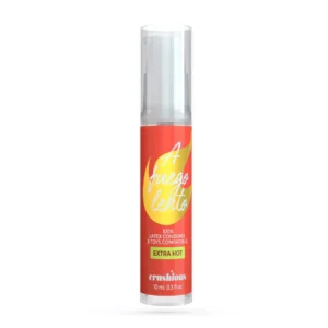 A Fuego Lento Warming Lubricant Gel 10ml - Vegan, Odourless, Airless Bottle