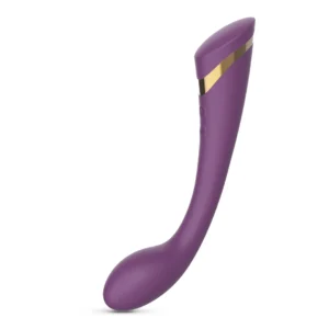 Crushious Midas Flexible G-Spot Massager Purple 21cm Silicone ABS