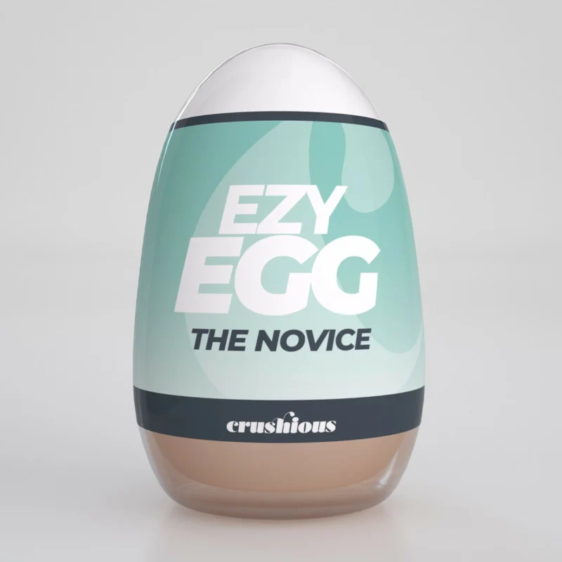 Crushious Ezy Egg Turquoise intymus švelnaus prisilietimo įrenginys
