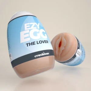 Crushious Ezy Egg The Lover Blue Intimate Stimulation Device TPE ABS