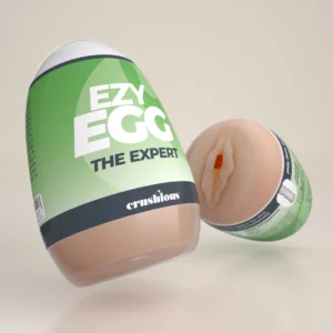 Crushious Ezy Egg The Expert Green Compact Intimate Device TPE ABS