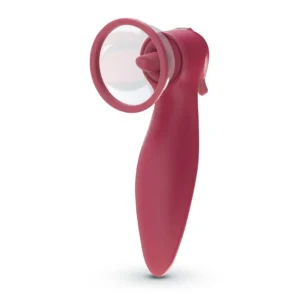 Crushious Saci Red - Multi-Functional Intimate Suction Device Silicone