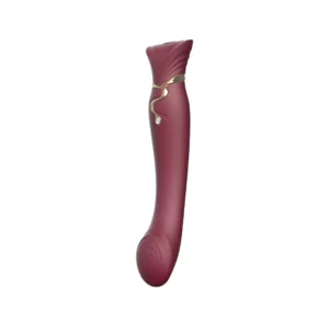 ZALO Queen PulseWave G-Spot System - Elegant Gold & Swarovski Detail