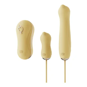 Unicorn Intimate Device Set with Suction, Vibration & Thruster Attachments