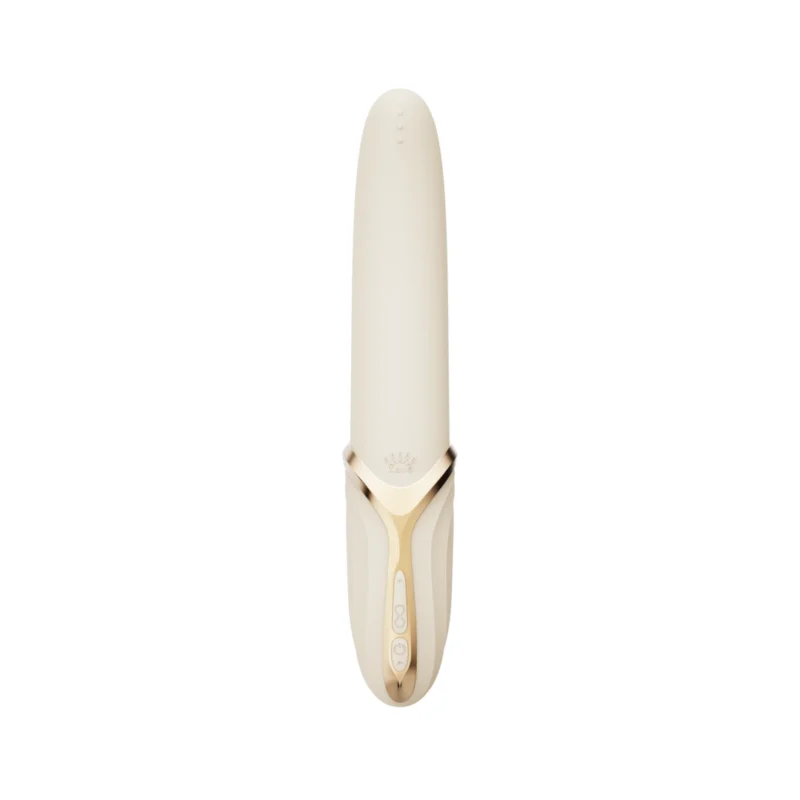 Eve Ivory White Intimate Silicone Machine with Dual Motor & Heating System