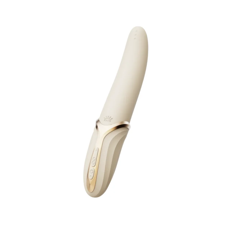 Eve Ivory White Intimate Silicone Machine with Dual Motor & Heating System
