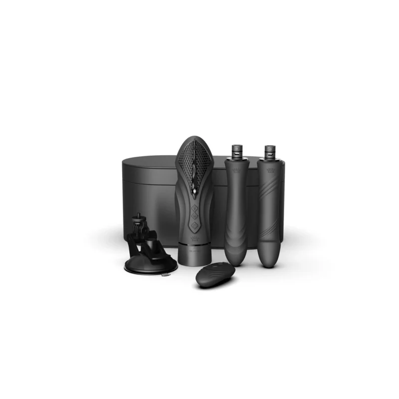 ZALO Sesh Obsidian Black Intimate Thrusting Machine, 30mm, PowerThrust