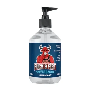Fuck & Fist vandens pagrindo lubrikantas 500 ml – skysta nelipni formulė