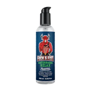 Fuck & Fist Waterbased Relax Lubricant 250ml - Menthol Comfort Formula