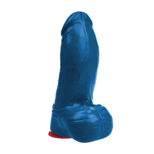 Fuck & Fist Thor L Blue Curved Intimate Device 18 cm Phthalate-Free PVC