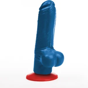 Fuck Fist Tyr M Intimate Device 13 cm Blue - Suction Cup, PVC, Phthalate-Free